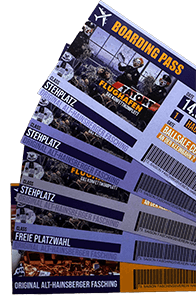 Ihr könnt nun online Eintrittskarten für alle Hauptveranstaltungen, sowie unsere Silentparty und den Familienfasching erwerben.
Klickt dafür jeweils in den Veranstaltungen auf den grünen Eventfrog-Button und wählt euch eure Sitzplätze im Saal selbst aus!
Jahraus, jahrein! Hinein! Kein Bild zu "Unser Kartenverkauf beginnt" gefunden