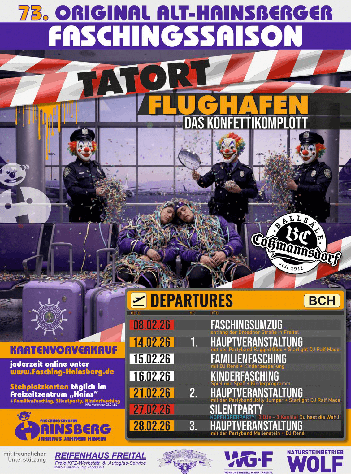 1. Veranstaltung 2026 1. Veranstaltung 2026